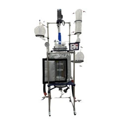 Ai 100L Single Jacketed Filter Glass Reactor – view 7
