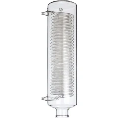 Ai SE53 20L Glass Main Condenser, tall clear glass column with inner coil and small side ports