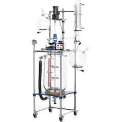 Ai 100L Glass Reactor Package w/ Chiller & Pump – view 2