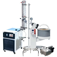 Ai SolventVap 20L Rotovap w/ Chiller & Pump 220V, rotovap with insulated condenser, heating bath, chiller and pump
