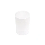 Ai PTFE 24/40 Joint Sealing Sleeve, white tapered sleeve shown on its own, white background