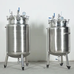 SK 300L Jacketed Solvent Tank w/ Stirrer – view 2