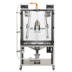 Separatore Tribostatico Cold Plasma Electrostatic Trichome Separation System for Botanical Biomass