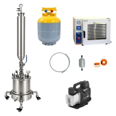 5LB Turn Key Closed Loop Extractor System w/ Vacuum Oven & Pump