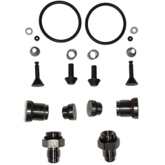 RK MAC Upgrade Kit, Compressor Head Rebuild Kit Complete, SS Fittings, Viton for CPS TR21/TRS21