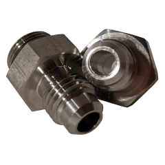 RK MAC 1/4" 45 Degree SAE Stainless Steel fittings with Viton O-ring for CPS TR21/TRS21