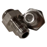 RK MAC 1/4" 45 Degree SAE Stainless Steel fittings with Viton O-ring for CPS TR21/TRS21