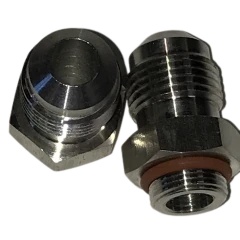 RK MAC 3/8" 45 Degree SAE Stainless Steel fittings with Viton O-ring for CPS TR21/TRS21
