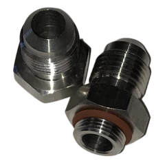 RK MAC 3/8" 37 Degree JIC Stainless Steel fittings with Viton O-ring for CPS TR21/TRS21
