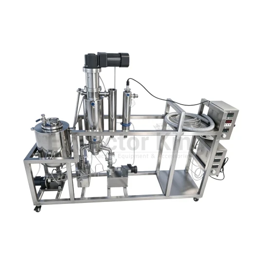 12" Stainless Steel Wiped Film Distillation System (Turnkey) - Science King