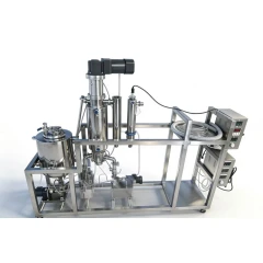 Science King 12 inch wiped film distillation system - side view