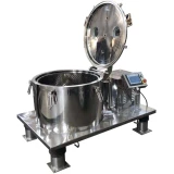 SZ jacketed extraction centrifuge - lid open