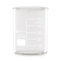 USA Lab 50ml Shot Glass Beaker Borosilicate 3.3