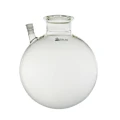 USA Made 2 Neck Round Bottom Flask - 100MM Center - 24/40 Side - 12L , 22L