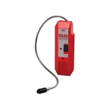 CPS GS40 Combustible Gas Leak Detector, red handheld unit with a flexible metal probe, white background