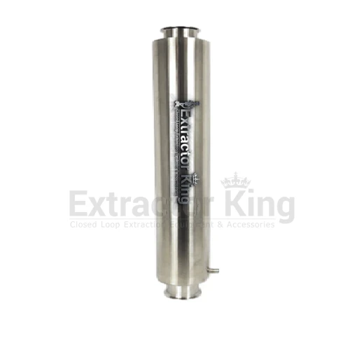4" Tri-Clamp Dewaxer Column from 8" to 48" in length