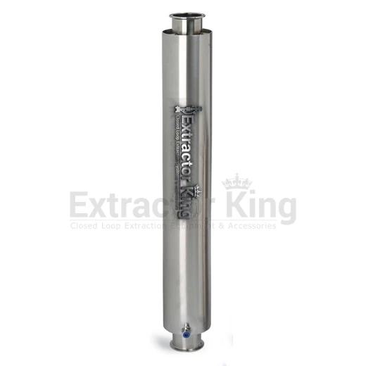 3" Tri-Clamp Dewaxer Column from 6" to 36" in length