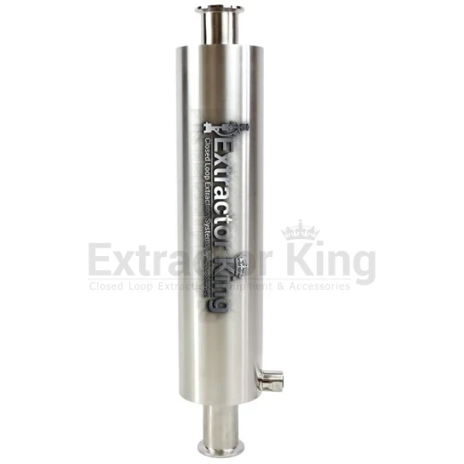 2" Tri-Clamp Dewaxer Column from 12" to 36" in length