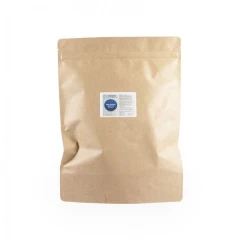 DGC Degumming Enzyme 2 kg, kraft paper stand-up pouch with a small front label, white background